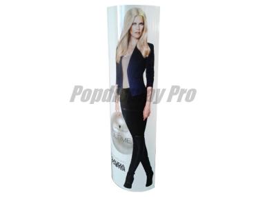 China Hair Care Shampoo Custom Cardboard Standee Easy Assembly Simple Structure for sale