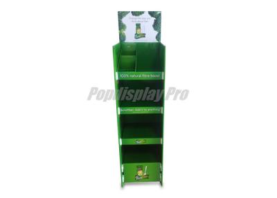 China Custom Cardboard Floor Displays , Eco Friendly Cardboard Display Shelves for sale