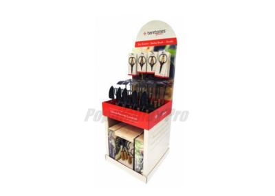 China Gardening Scissors Retail Shipper Display End Cap Displays With Hooks Header for sale