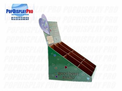China 350gsm CCNB Desktop Counter Display Corrugated Card GMI Single Wall for sale