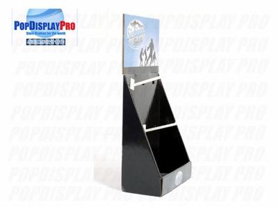China Eco Friendly Cardboard Counter Display Peg Hook 350gsm CCNB for sale