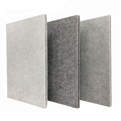 China Calcium Silicate Raw Materials Wood Grain Cement Board Siding for House Exterior Wall for sale