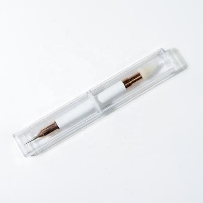 China Wax Pencil Custom Nail Dotting Tool Rhinestone Picker Pen Wax Pencil for sale