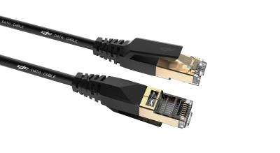 China High Speed 10Gbps Cat 8 Gaming Ethernet Cable 20m 10m Customizable for sale
