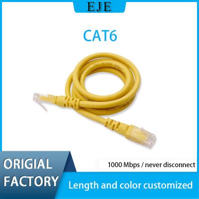China Rohs Gigabit Network RJ45 Cat 6 Ethernet Patch Cable BC UTP Up To 550MHz for sale