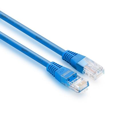 China Blue 1.5m 2m 3m Cat5E Ethernet Patch Cable For LAN WAN Home Networking for sale