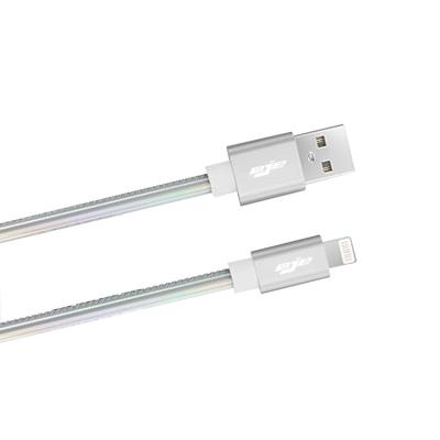 China Cable leve USB 3 para relâmpago 1.2m Construção de liga de alumínio à venda