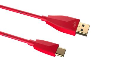 Chine Cable de transfert de données USB rouge 2.4A 3.0 Cable Apple USB 3.0 personnalisé à vendre