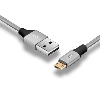 China Cable de transferencia de datos Micro USB 2.0 personalizado para tabletas / teléfonos Android en venta