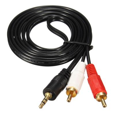 China Copper Conductor 20Hz RCA AV Audio Cables Maximum Voltage 30V for sale