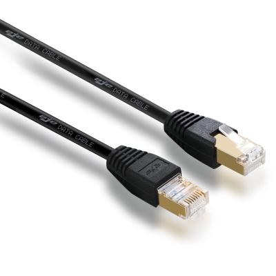 China 30AWG Bulk Cat 7 Patch Cord Koperen geleider 25m Cat 7 Ethernet kabel Te koop