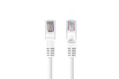 China EJE Brand Ethernet Patch Cable Cost-Effective LSZH White CAT.6  for  Gigabit networking for sale