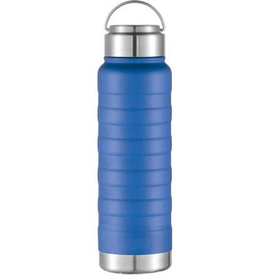 China Business 24 oz Wide Mouth Double Wall Vacuum Insulated Stainless Steel Thermos Keeps Cold 24 Hours Hot 12 Hours for sale