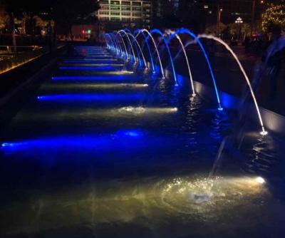 China Krachtige RGB onderwater LED-lampen 7W roestvrij staal onderwaterlampen Te koop