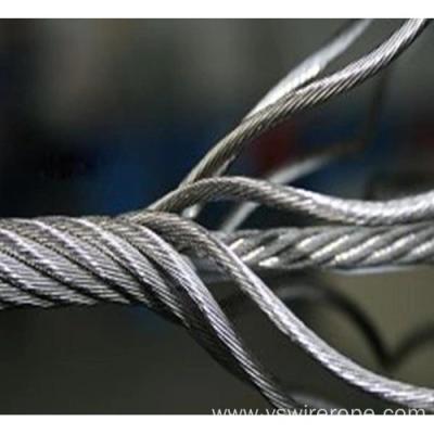 Chine 304 câble métallique du câble métallique d'acier inoxydable 8mm SUS316 7x7 à vendre