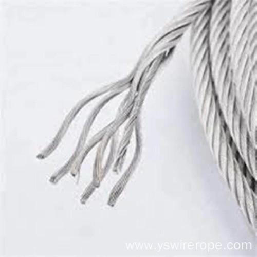 Quality Marine Wire Rope Stainless Steel 316 1570N/mm2 1770N/mm2 for sale