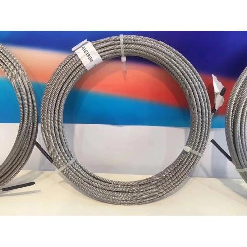 Quality 304 Stainless Steel Wire Rope 1x19 1.2mm For Aerospace / Construction Industries for sale