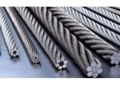 China 304 Stainless Steel Wire Rope 1x19 Rigging Steel Cable For Fencing for sale