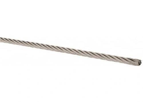Quality 316 Stainless Steel Wire Rope 1x19 4.76mm High Strength for sale