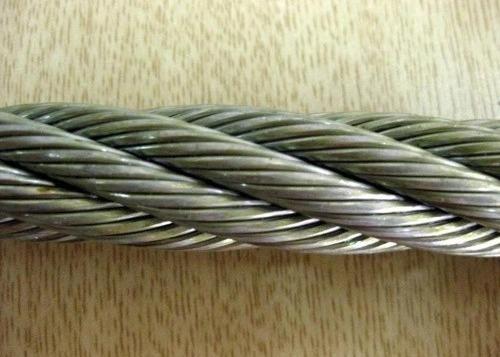 Quality 316 Stainless Steel Wire Rope 1x19 4.76mm High Strength for sale