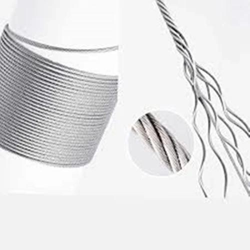 Quality 1 X 19 Stainless Steel Wire Rope 6mm For Marine Rigging for sale