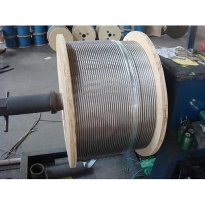中国 304ステンレス鋼 ワイヤー ロープ1x7 1.2mmのあや織りの編む様式 販売のため