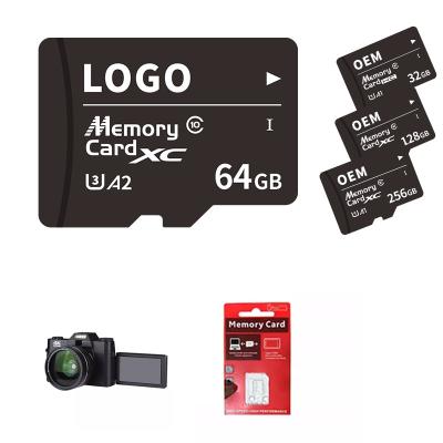China tarjeta de memoria de 64gb U3 V30 128gb 256gb para la cámara de Canon en venta