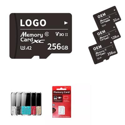 China Android Smartphones Memory Cards Mobile Phone Memory Cards 512GB 256GB 128GB 64GB C10 U3 for sale