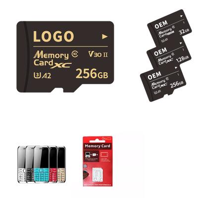 China 32gb 64gb 128gb 256gb Flash Micro Tf Sd Cards For Camera Mobile Phone for sale