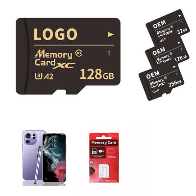 中国 私用超ロゴの携帯電話のメモリ・カードTfのメモリ・カードのクラス64gb 128gb 256gb 販売のため