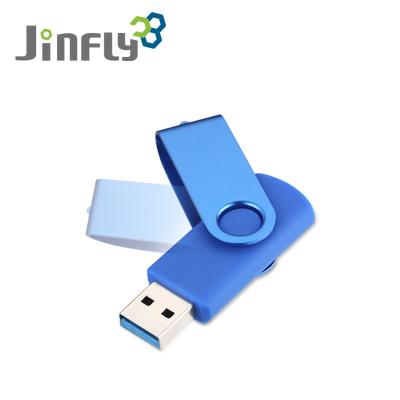Китай Grade A Metal USB Swivel Flash Drive , 32Gb 3.0 Flash Drive продается