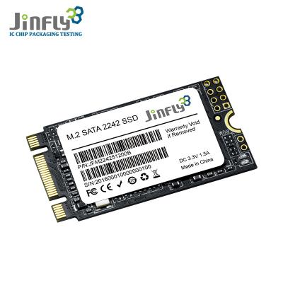中国 Stable M.2 2242 NGFF SSD 3D NAND 0°C To 70°C 400 MB/s Sequential Read for Industrial 販売のため