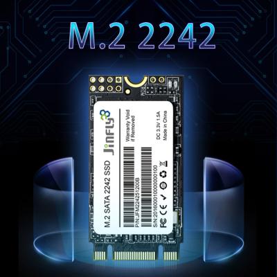 China 22mm X 42mm X 3.5mm M.2 2242 NGFF SSD 256G Power Consumption Idle 0.1W en venta