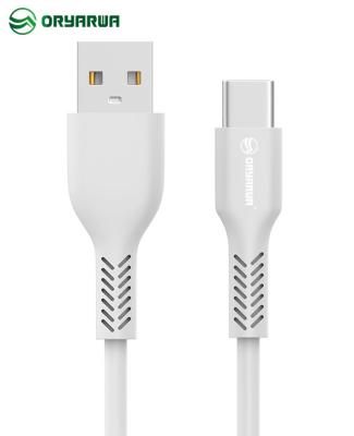 China Long SR Anti Bending 2.1A USB2.0 Data Cable For Samsung Smartphone for sale