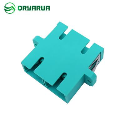 China One Piece Type OM3 OM4 Duplex SC Fiber Optic Adapter for sale