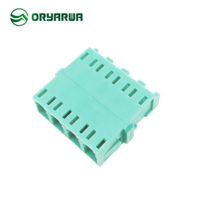 China Single Mode Quad 4 Ports LC Fiber Adapter Welded Asymmetric Type for sale