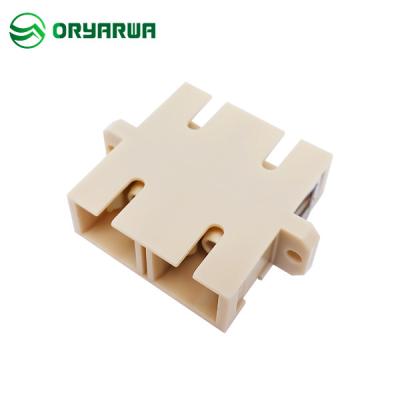 China Welded Flange SC Fiber Optic Adapter Duplex Active Device Termination for sale