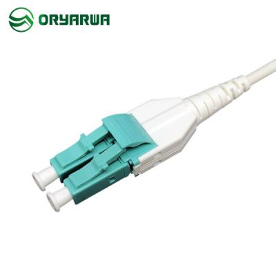 China SM MM OM3 Fiber Optic LC Uniboot Connector 2.0mm for FTTH CATV for sale