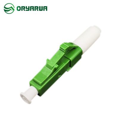 China 2.0mm Short Boot 12mm LC Fiber Optic Connector SM MM RoHS Standard for sale