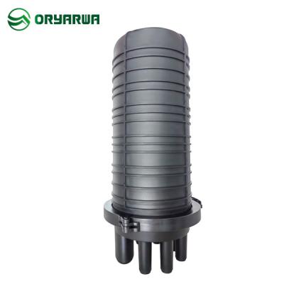 China Outdoor Fiber Cable Joint Box Vertical Fiber Dome Closure IP68 Waterproof for sale