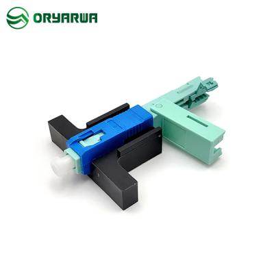 China FTTH FTTA Fiber Optic Fast Connector SC UPC L13 60mm Length ISO9001 for sale