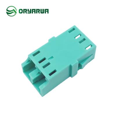 China One Piece Flangeless LC Duplex Fiber Optic Adapter for sale