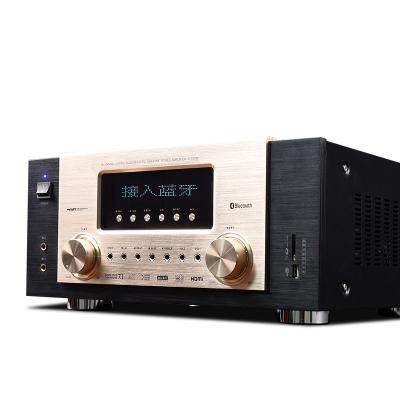 China 7.2 Channel Bluetooth Stereo Amplifier , Home AV Amplifier 600 Watt With Radio USB for sale