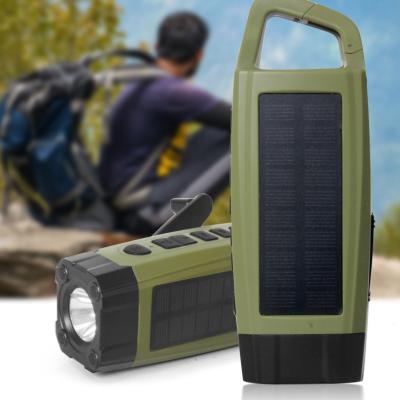 China Rechargeable Waterproof Emergency Radio Short Wave Solar Powered for sale