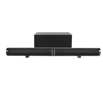 China Bass HiFi Stereo Wall Mountable Sound Bar , 60 Watt Sound Bar With RCA Inputs for sale