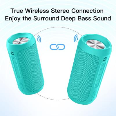 China Small Bluetooth Waterproof Speaker Multipurpose With 3600mAh Battery for sale