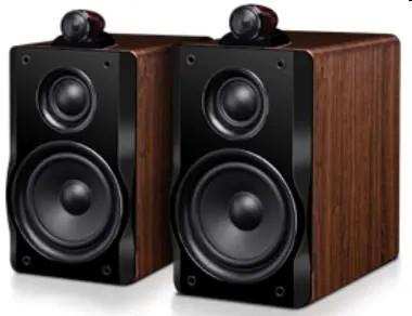 China 3 Way 100W Bookshelf Speakers Deep Bass Response For Home Theater for sale