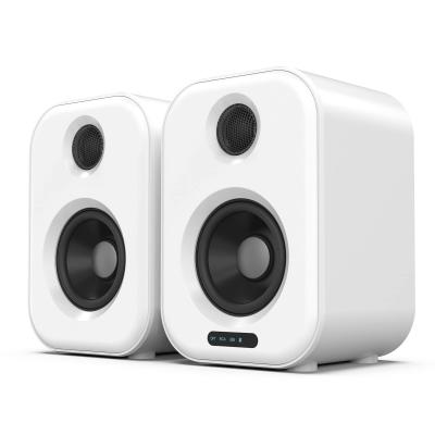 China White Bluetooth Bookshelf Speakers 50W Rated Power Multipurpose for sale