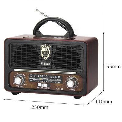 China Pure FM Handheld Radio Player With Bluetooth Remote Control OEM for sale