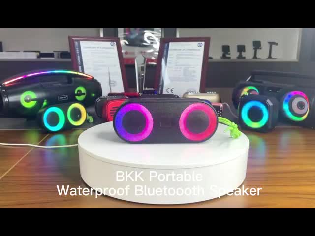 IPX7 Waterproof Bluetooth Speaker 7.87*2.63*3.18in